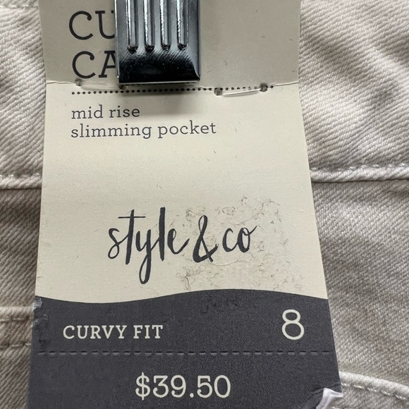 Style & co curvy capri jeans - Picture 3 of 3